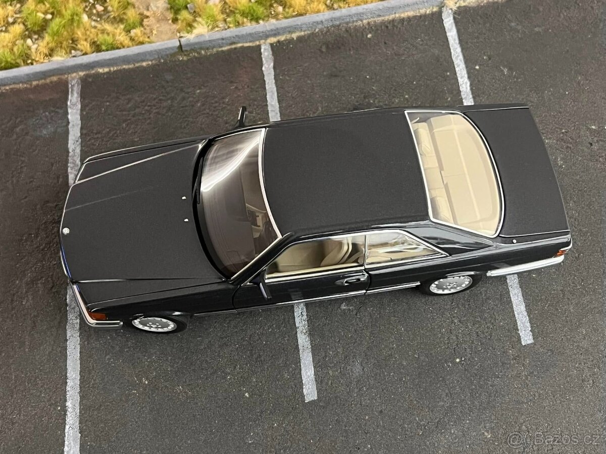 1:18 Mercedes-Benz 500SEC (C126) - ČIERNA - AUTOart - 9