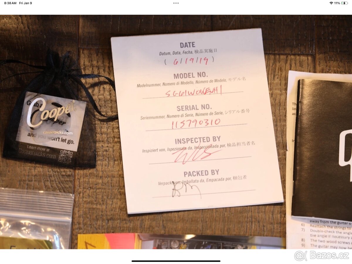 1961 reproduction Gibson SG - 9