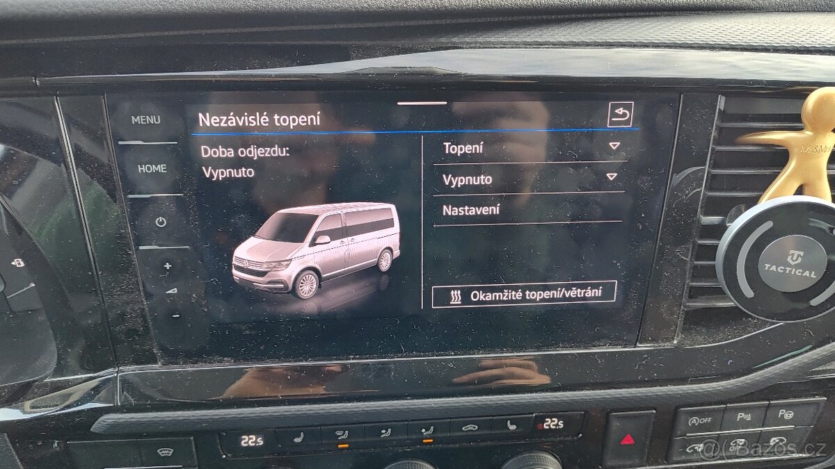 VW T6.1 upgrade přihřívače Webasto+MENU INFOTEJMENT - 9