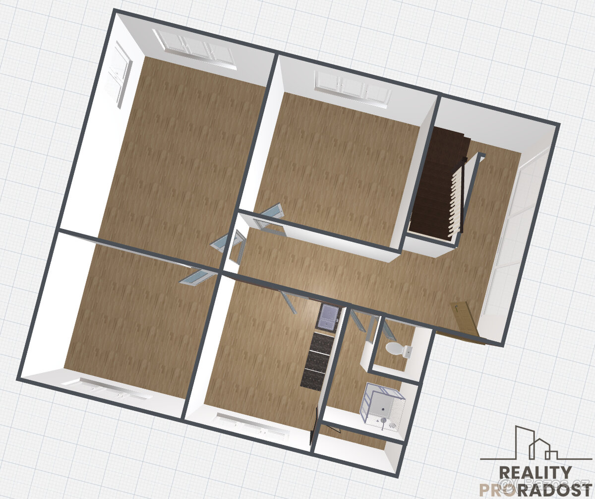 Prostorný rodinný dům v dobré lokalitě - 9