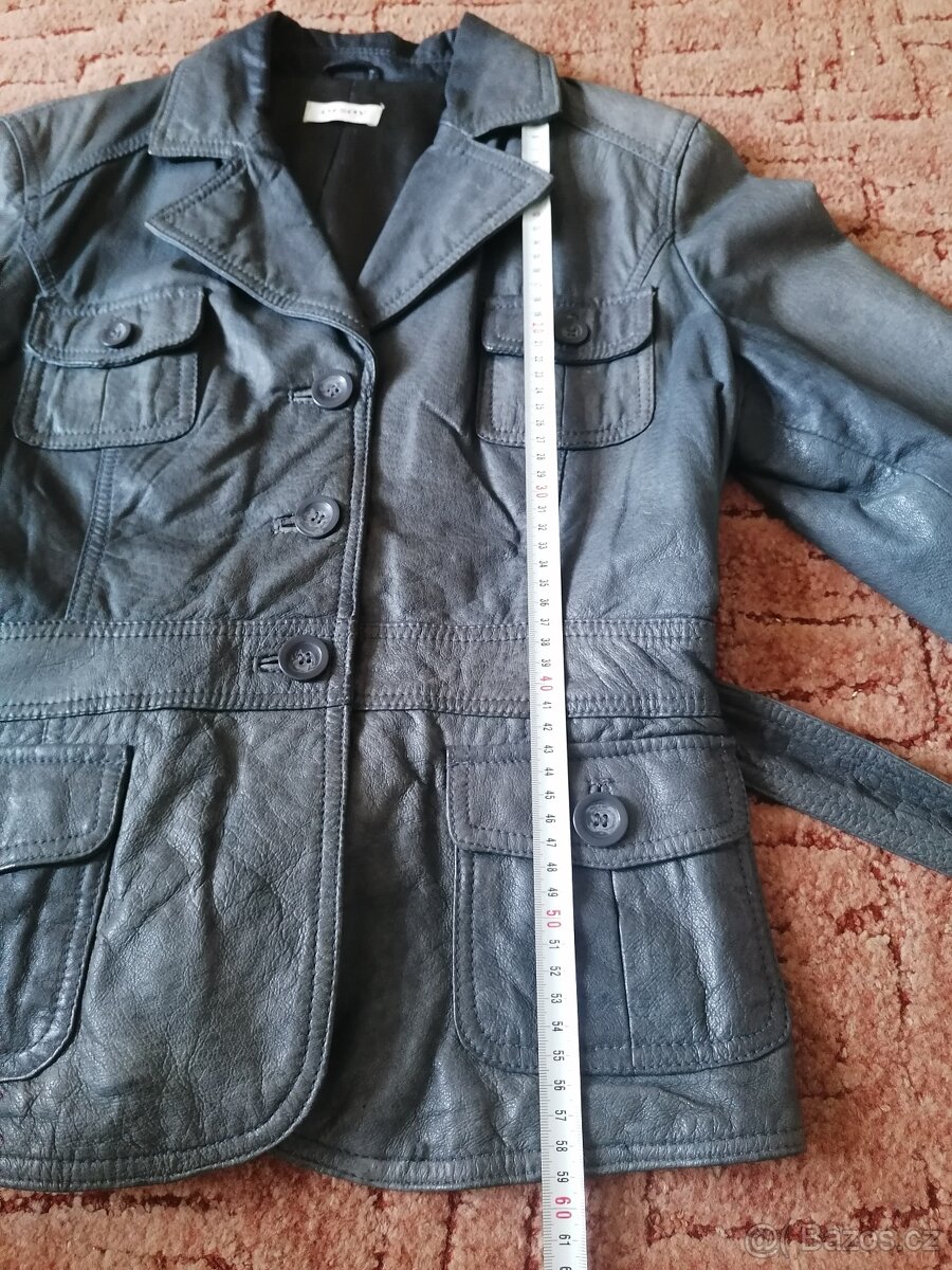 Dámský kožený kabát zn. Orsay - 9