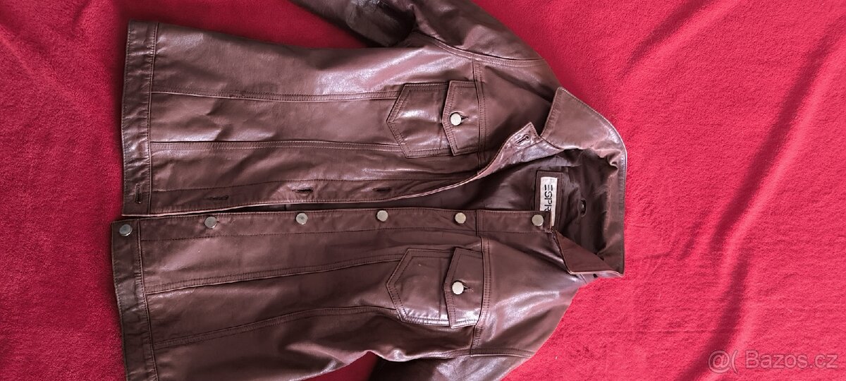 Kožená bunda Esprit velikost M. - 9