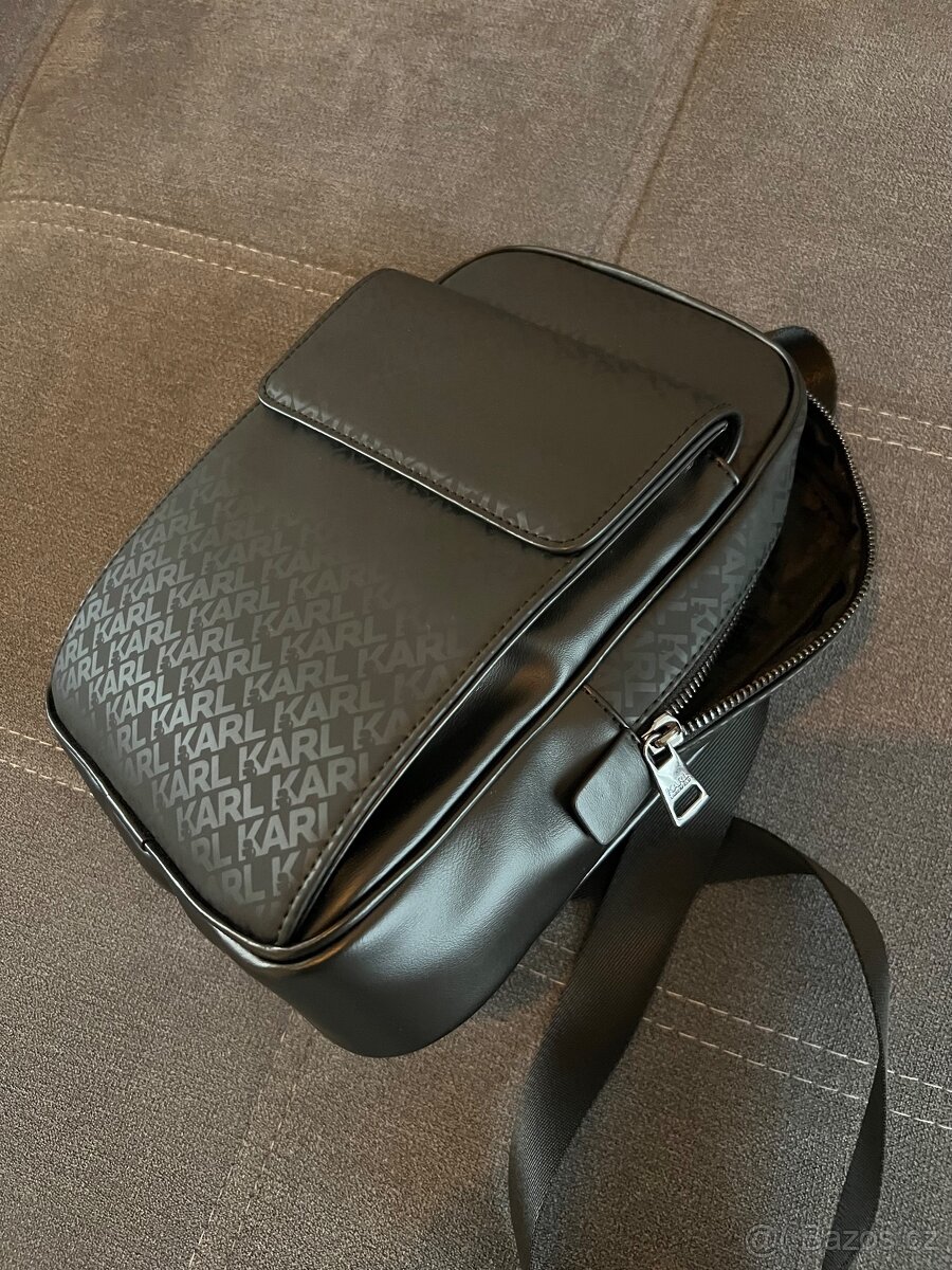 Karl Lagerfeld, panská kabelka, taška přes rameno - 9