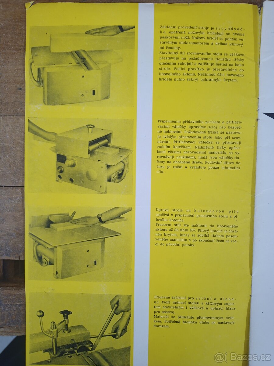 Dřevoobráběcí stroj UMDS - 9