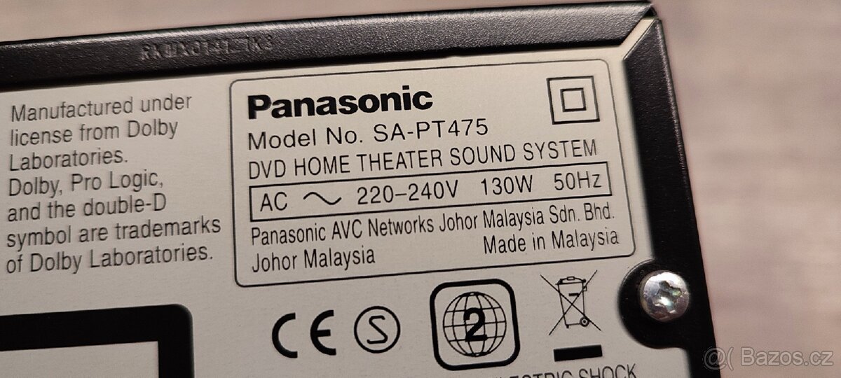 Domácí kino Panasonic SA-PT475 - 9