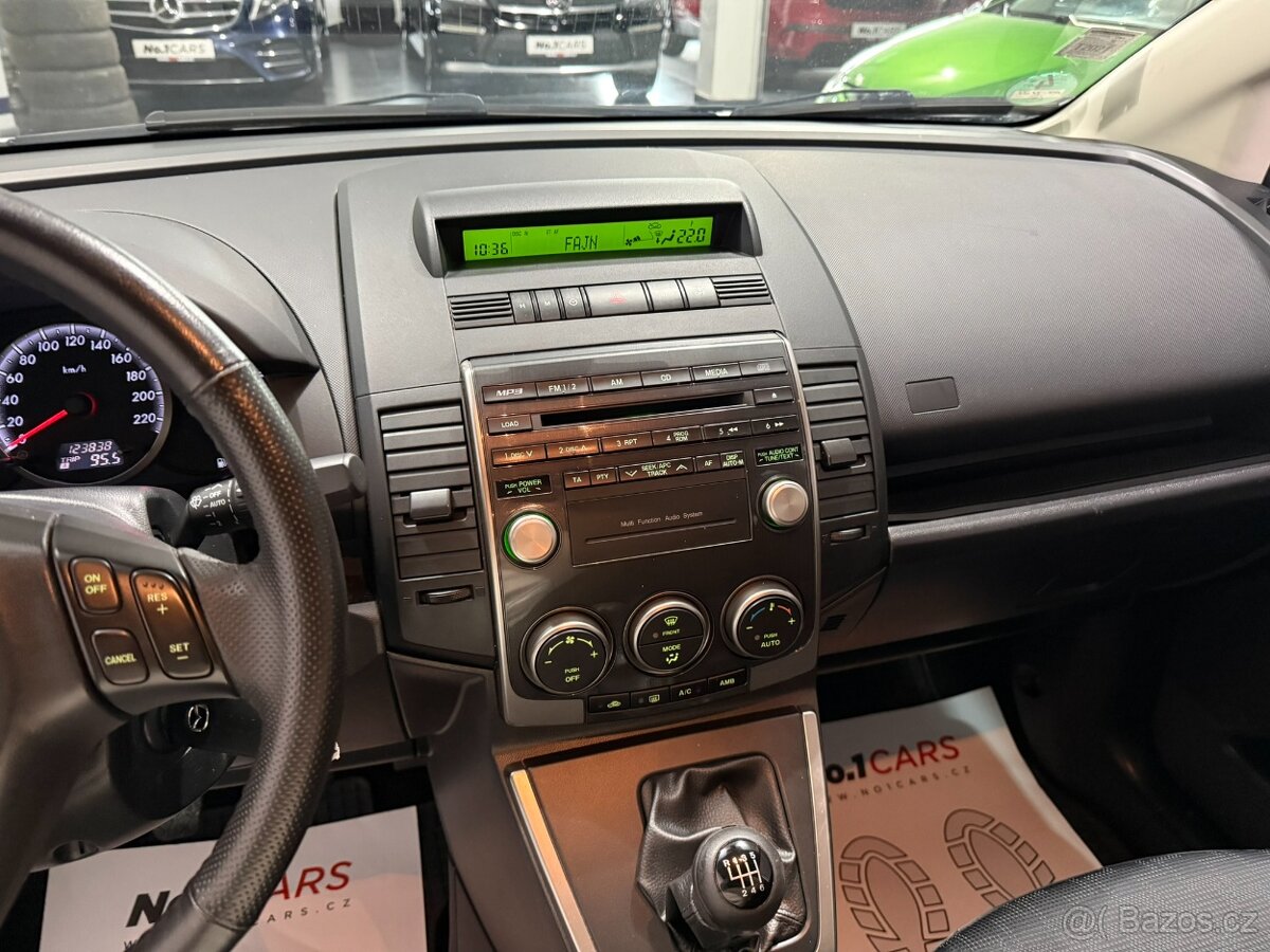 Mazda 5 2,0 i TX PLUS 7 MÍST VÝHŘEV 123.000 km STK 10/27 - 9