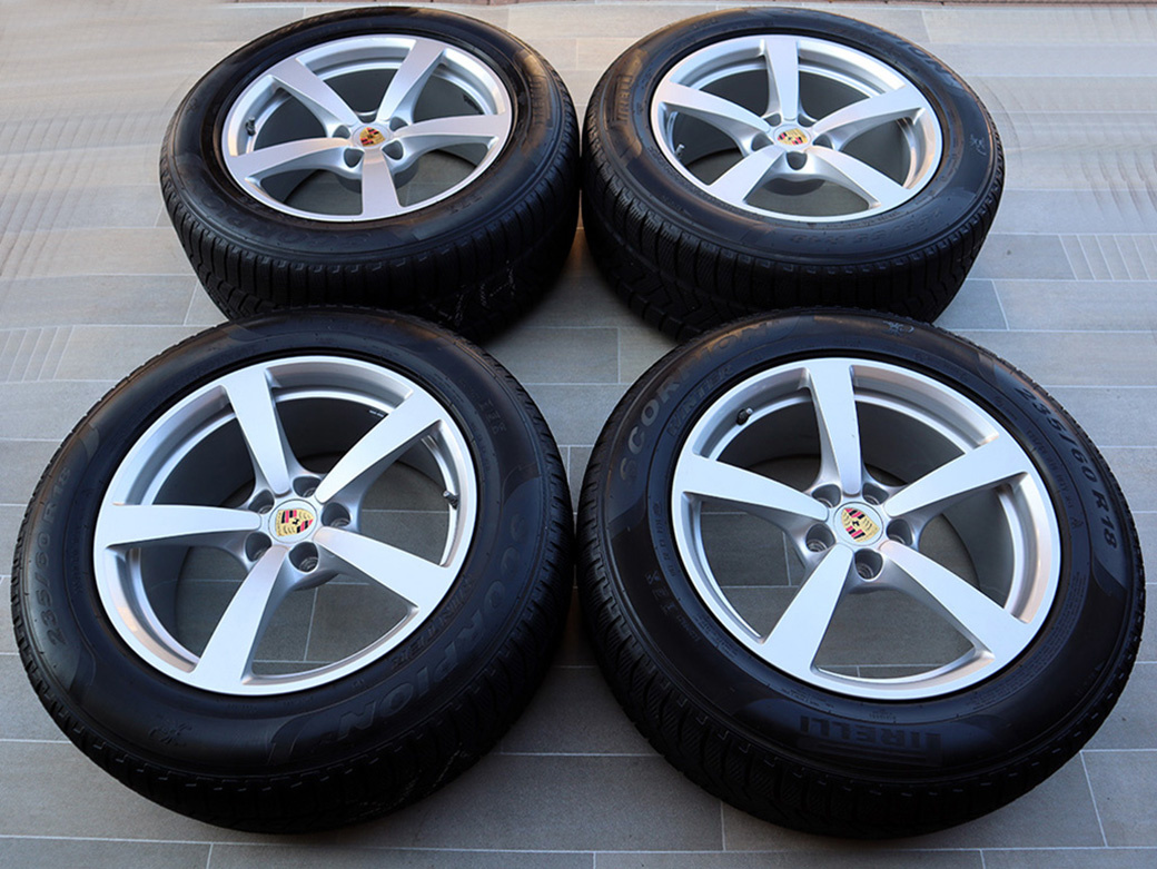 18" Alu kola = 5x112 = PORSCHE MACAN – ZIMNÍ+ČIDLA - 9