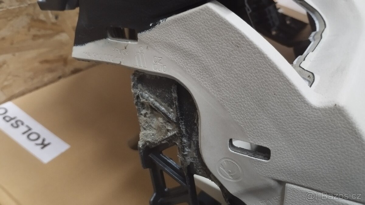 Airbagová sada Škoda Octavia 3 béžová KOMPLET ORIGINÁLNÍ - 9