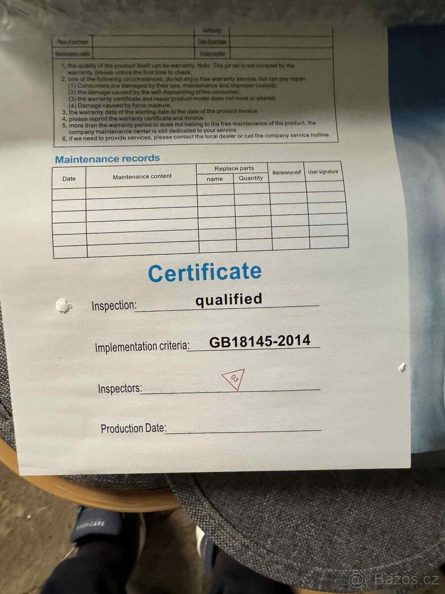 LED Sprchový panel - 9