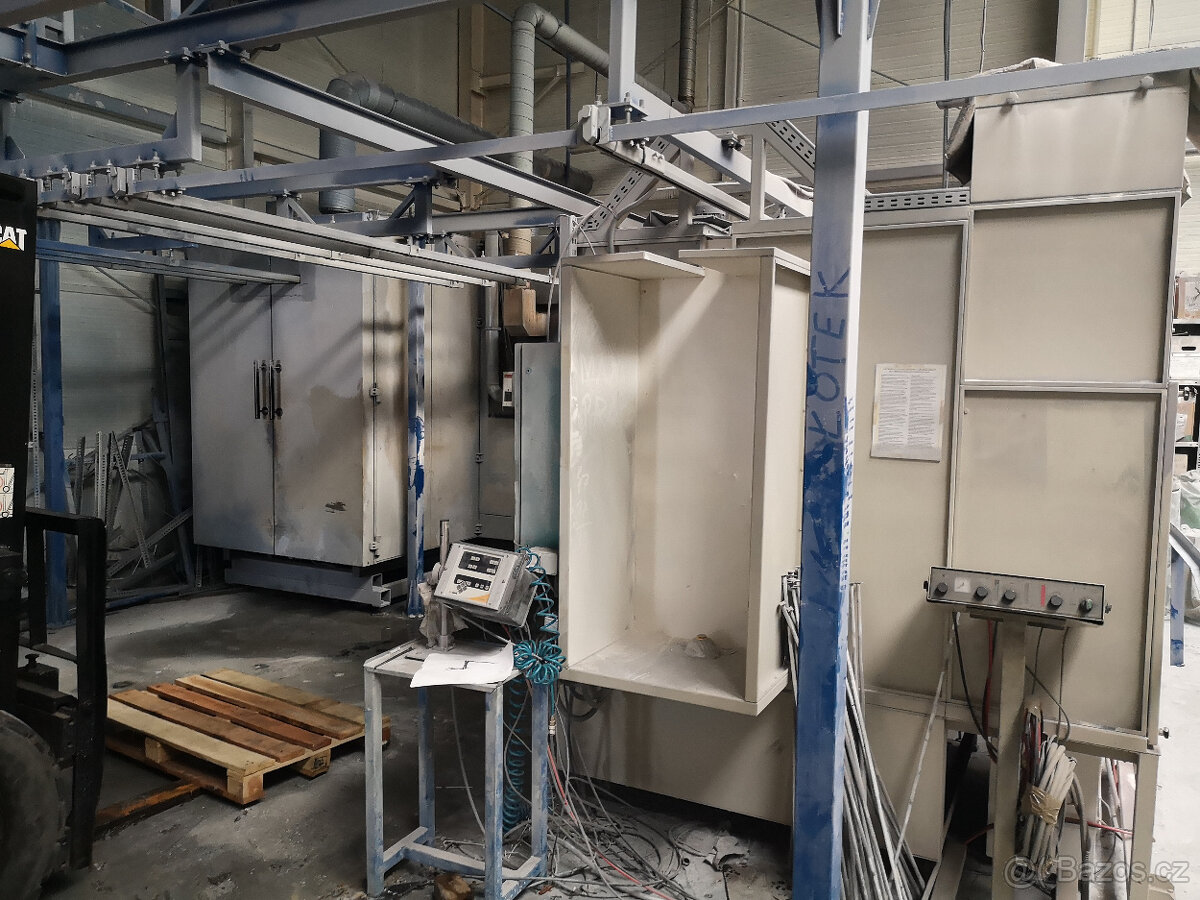 Prodám práškovou lakovnu s kompletní dokumentací. - 9