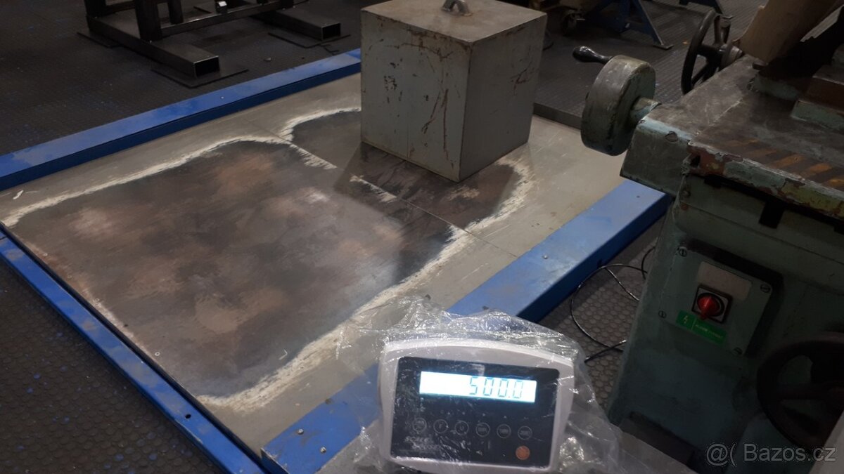 Plošinová váha s nájezdem - 9