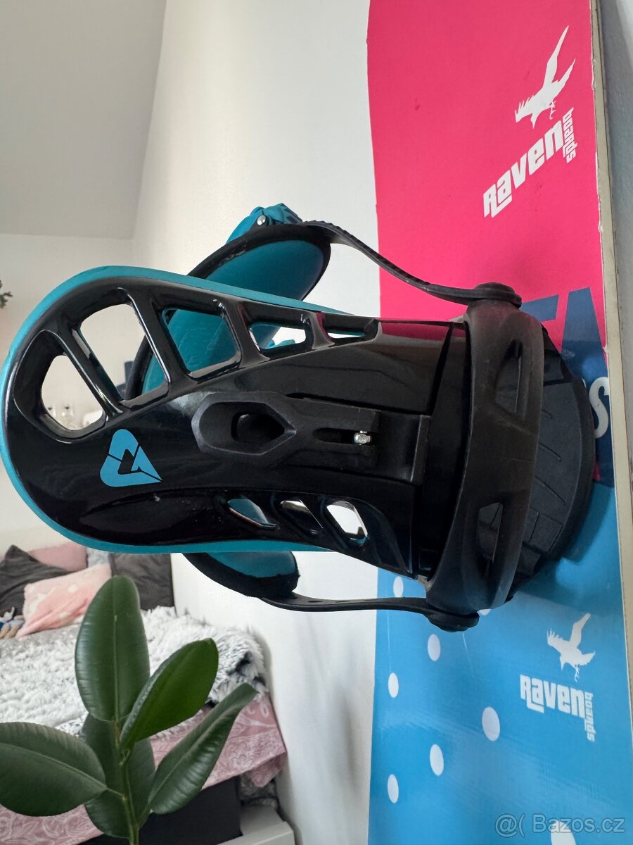 Snowboard Raven s vázáním Gravity 140 cm - 9