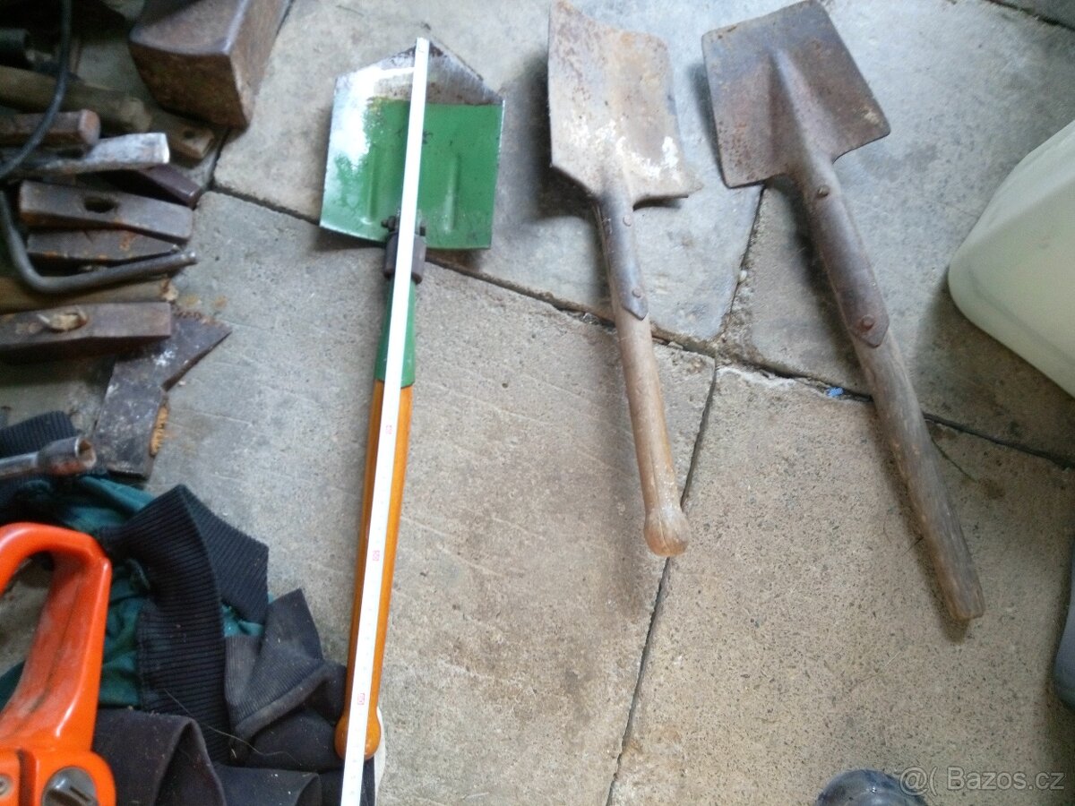 sekera, rýč,lopata,vidle,motyka, krumpáč, uhlák - 9