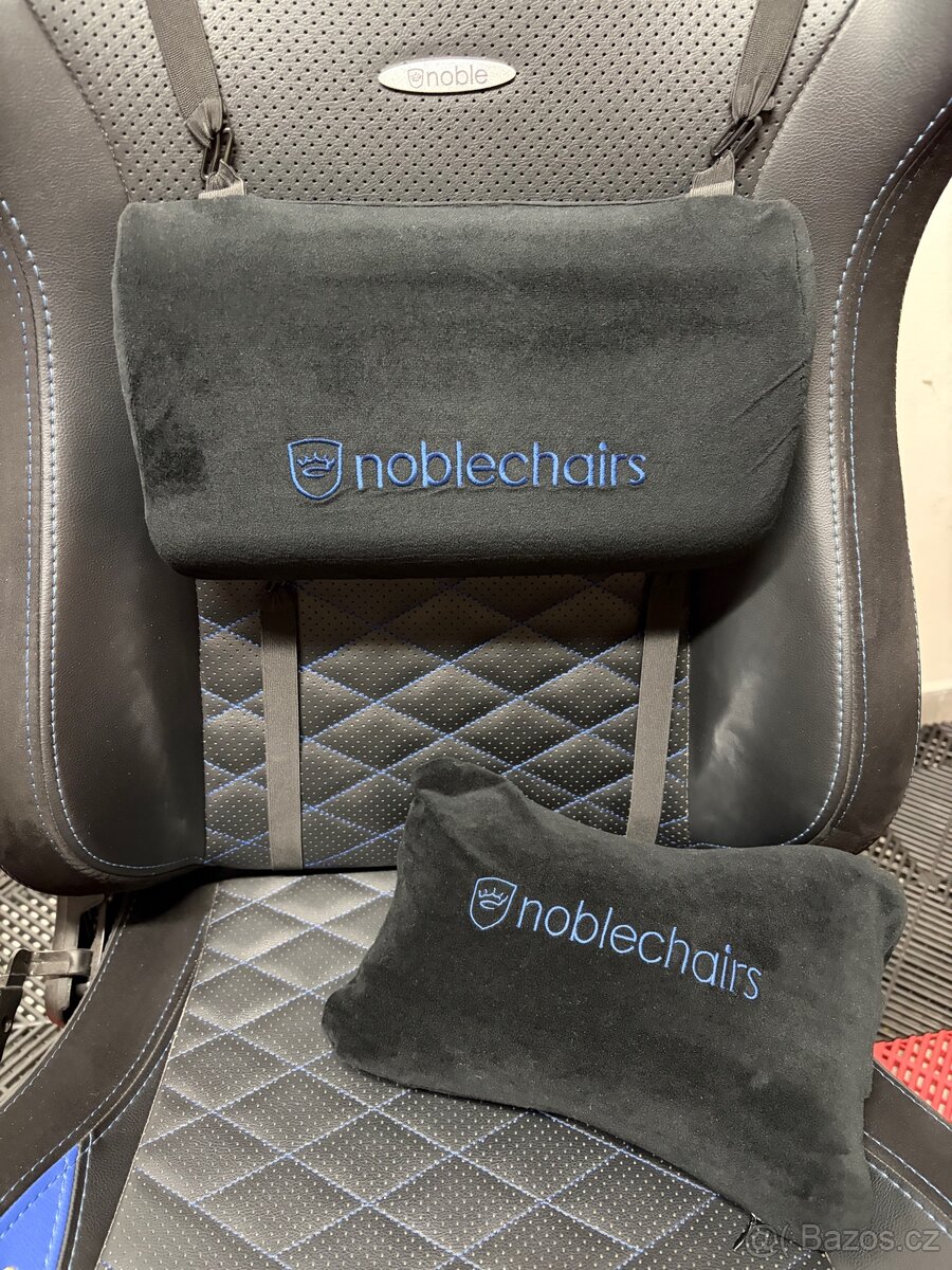 Noblechairs EPIC, herní židle, černá/modrá - 9