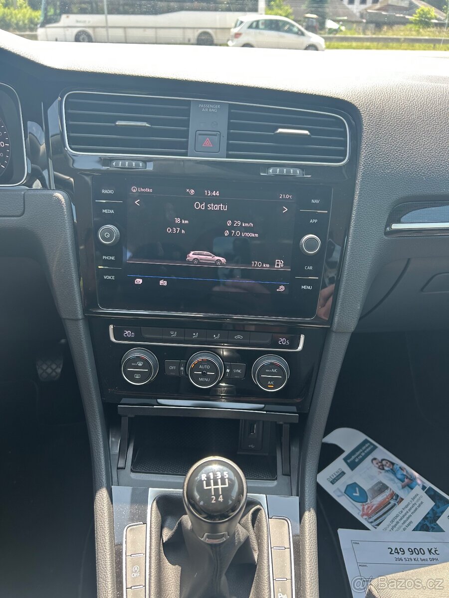 VW Golf 7 1.6tdi 85kw 2019 DPHnaj.264Tkm serviska Top stav - 9