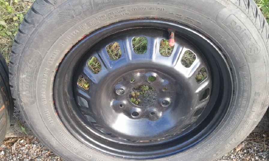 Fiat Punto-pneu s disky - 9