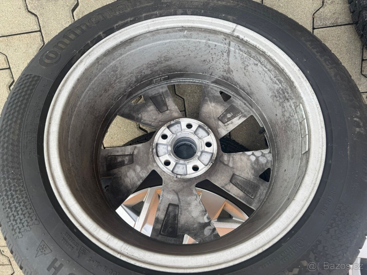 Zimní sada ALU 5x112 235/55 r18 PNEU CONTINENTAL - 9