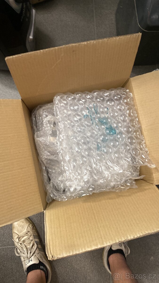 Modrý skeleněný set - 9