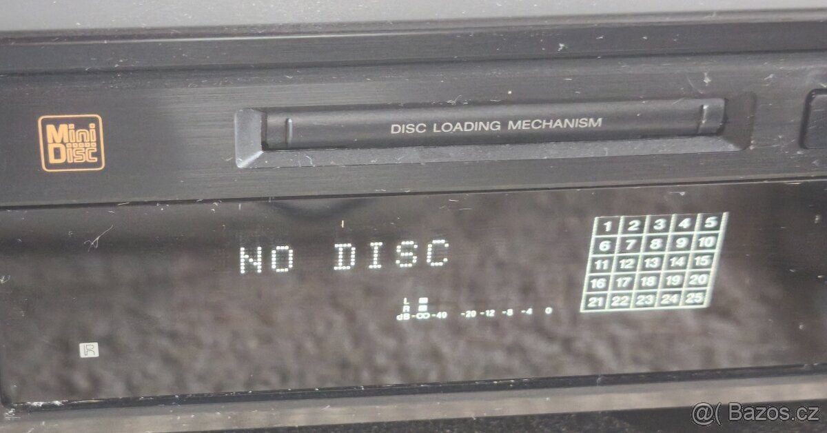 Minidisk Minidisc Sony MDS-302(1995),Japan ,čti popis - 9