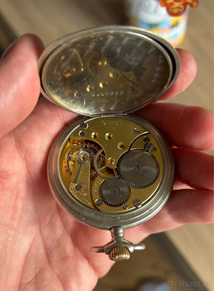Starožitné kapesní hodinky OMEGA - 9