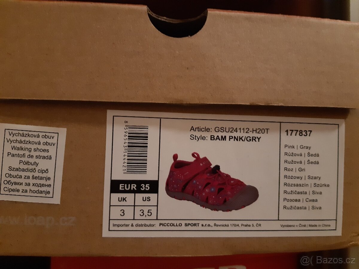 Sandálky Loap, vel. 32 a 35 - 9