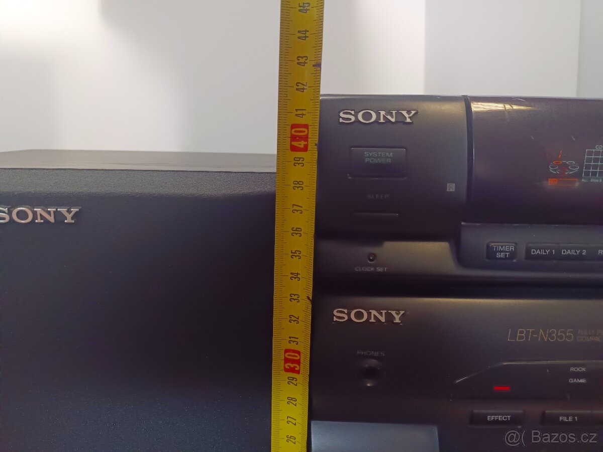 SONY věž HCD-N355 , pětidisk,rádio, double deck, zesilovač. - 9