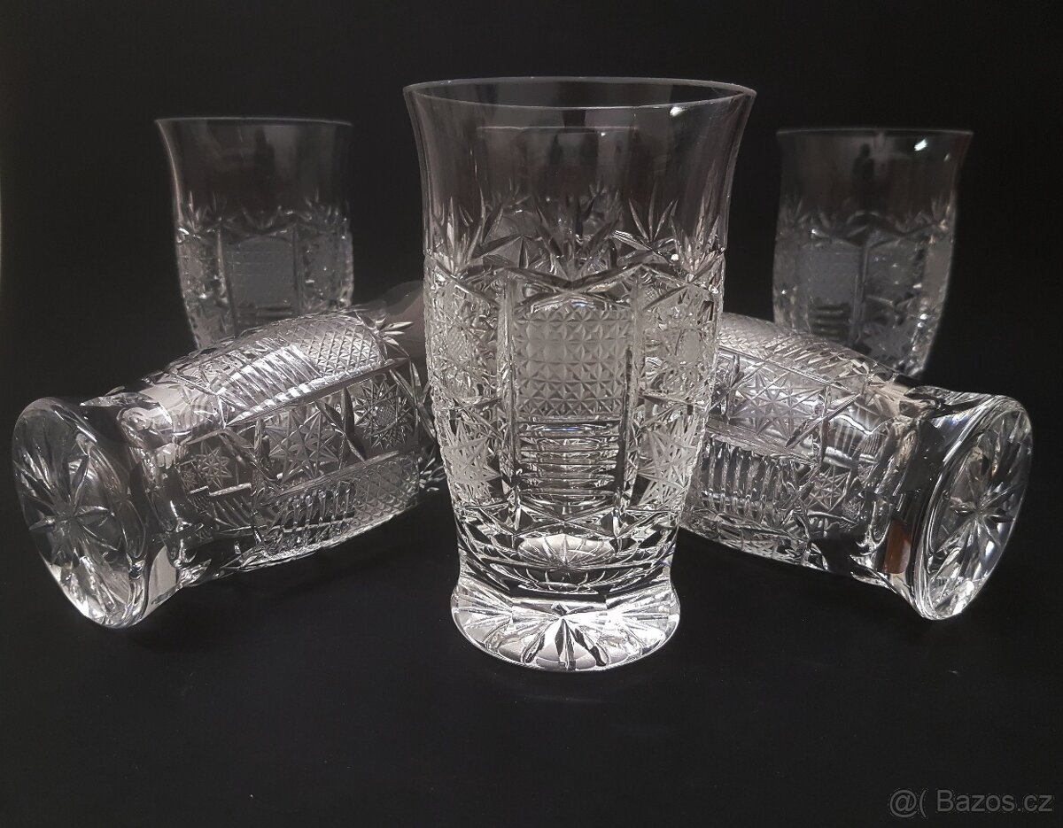 Sklenice broušené - 9