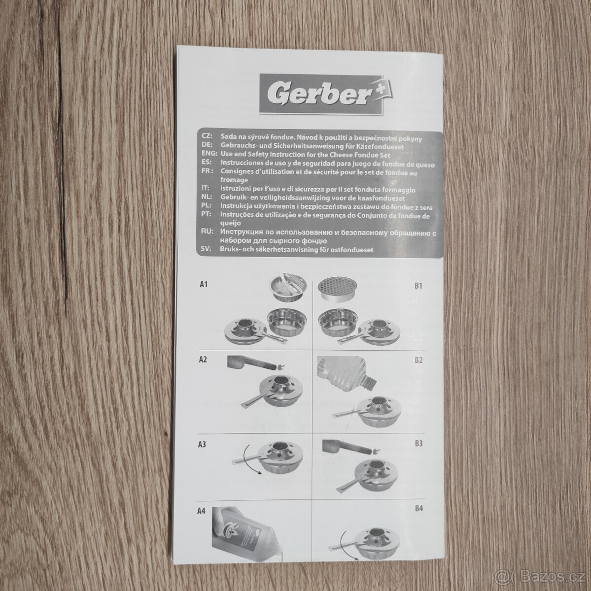 sada na fondue GERBER - nová - 9