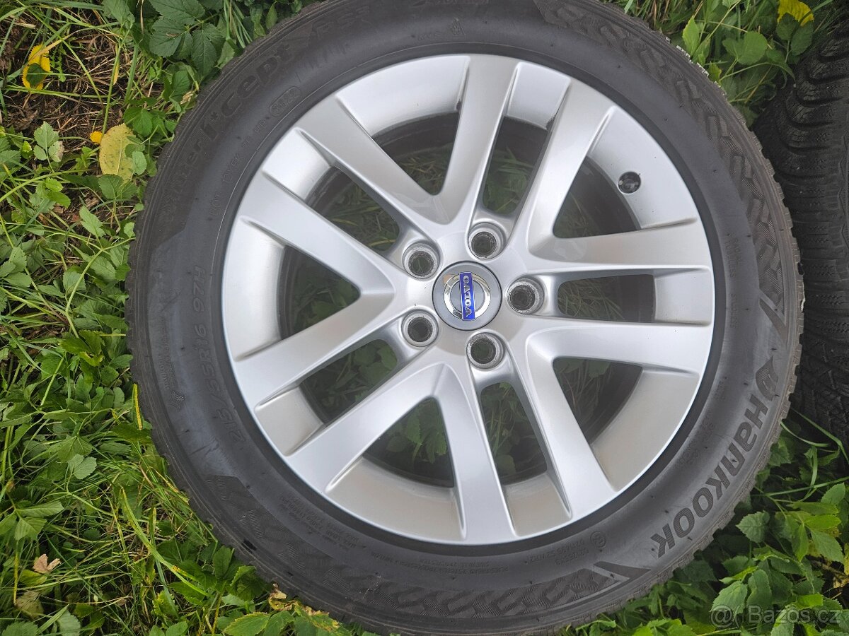 16" 5x108 VOLVO V60 originální zimní sada - 9
