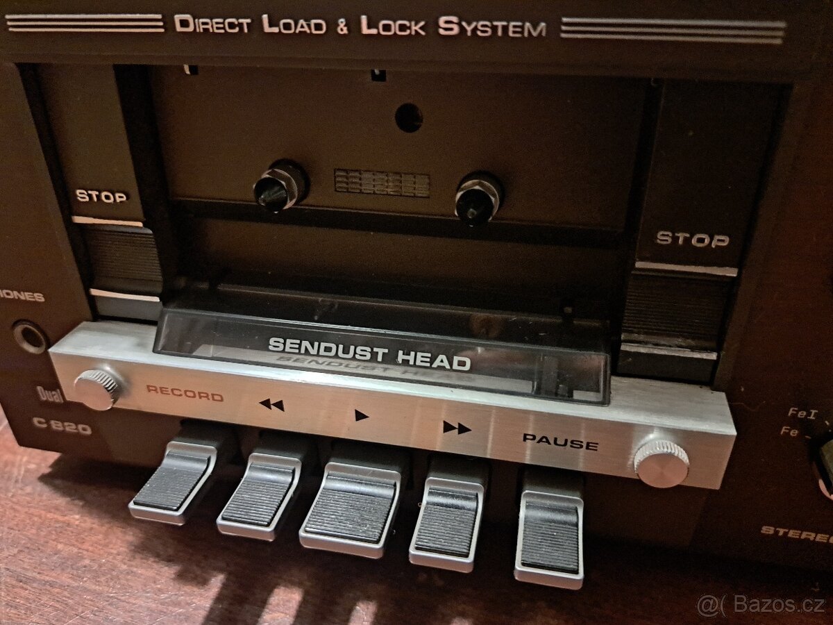 Tape deck DUAL C820 - super stav - 9