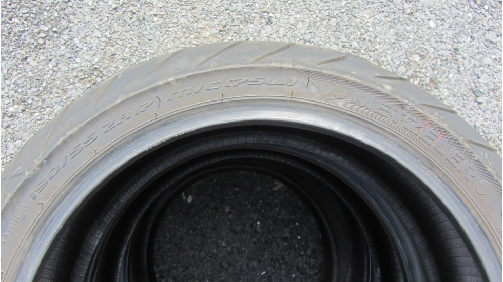 Metzeler 190/55/17, DOT2714 - 9