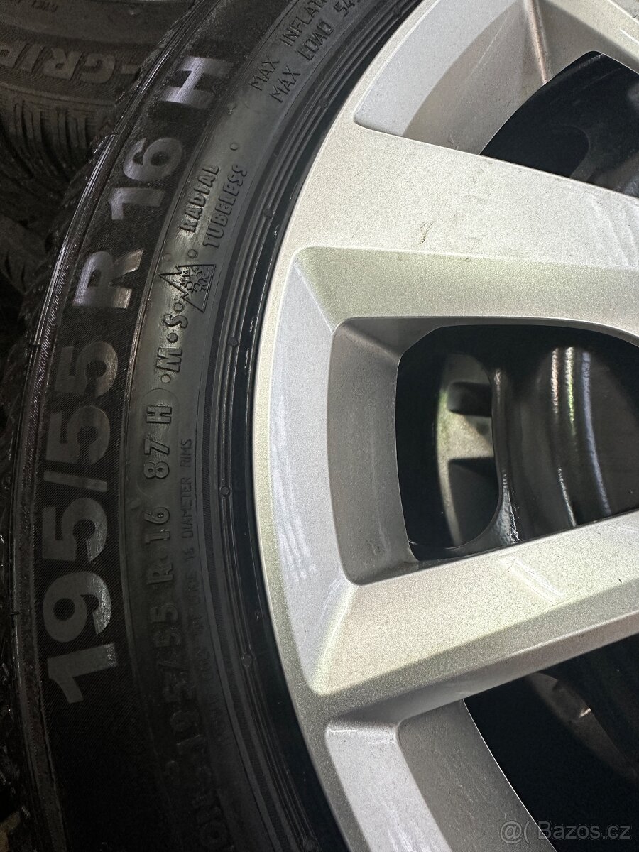 4x108 R16 6,5J ET38 + 195/55 R16 87H Semperit - 9