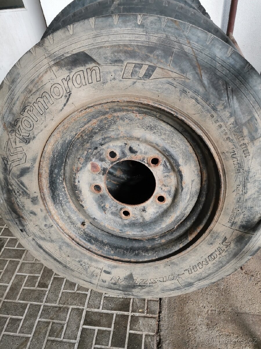 Sada pneu gumy + disky Avia A21 Furgon - 9