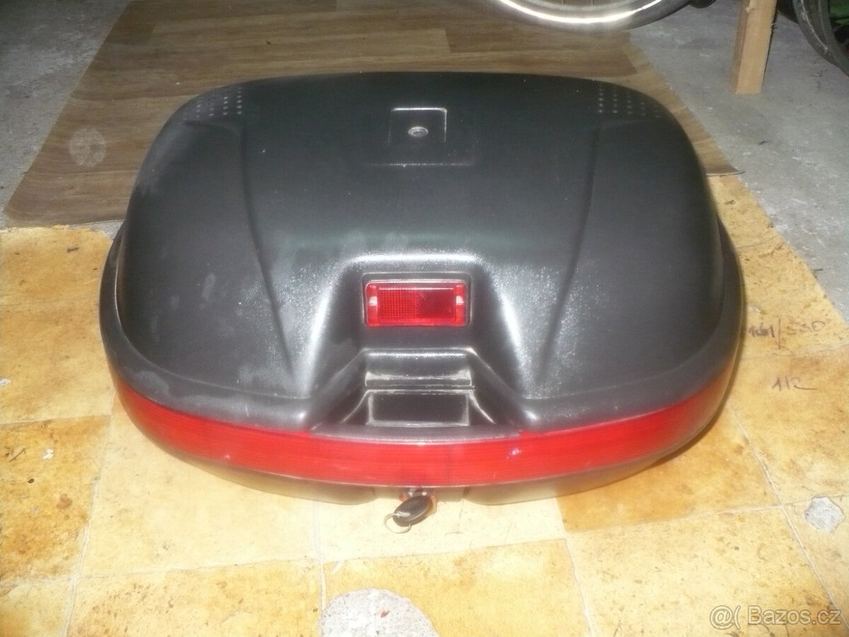 Motokufry Hepco-Becker+ nosič, držáky Monorack,tankvak.... - 9