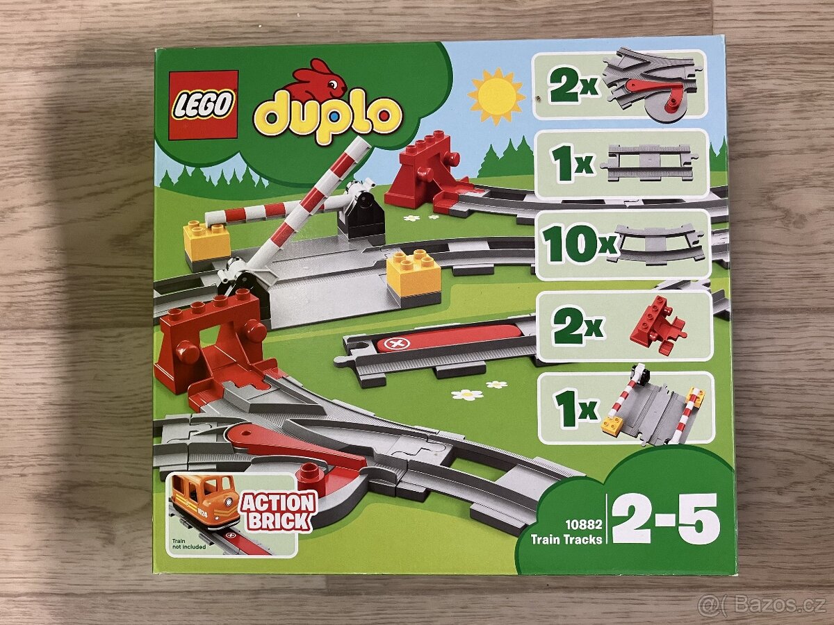 Lego Duplo Vláček + koleje (10874/10872/2x10882) - 9