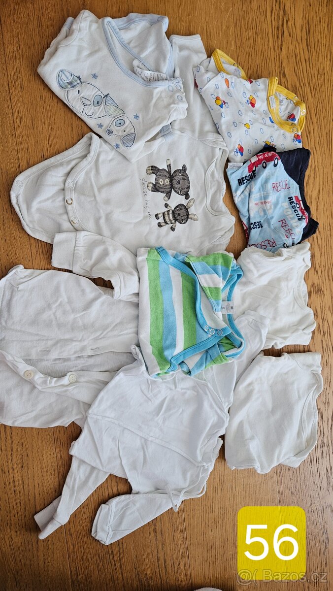 Oblečení pro miminko vel. 56 a 62 - 9
