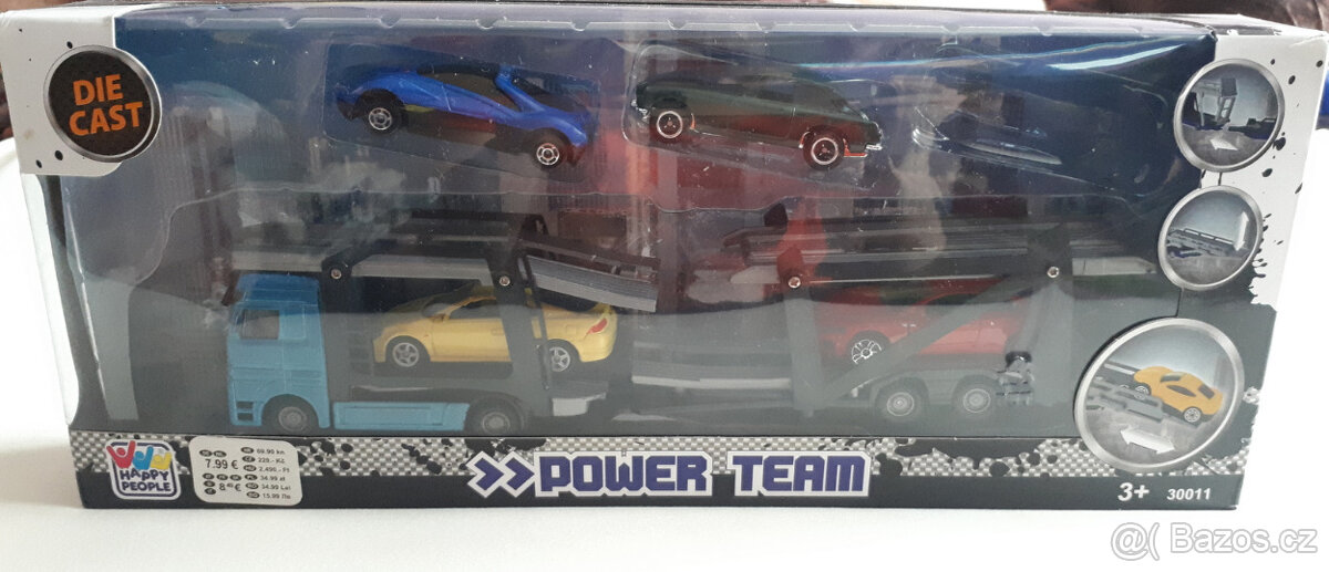 Autopřepravník + 4 autíčka - 9