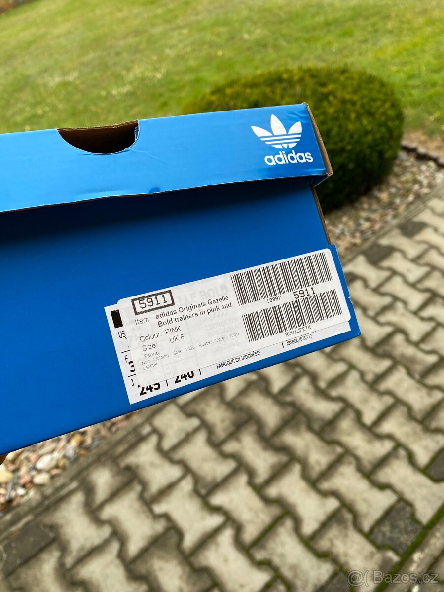 🩷 Adidas Gazelle Bold Clear Pink - 9