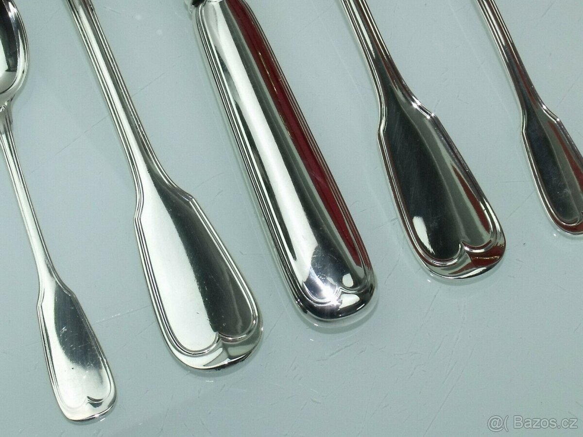 Příbory Wilkens Augsburger Thread 800 Silver, stolní příbory - 9