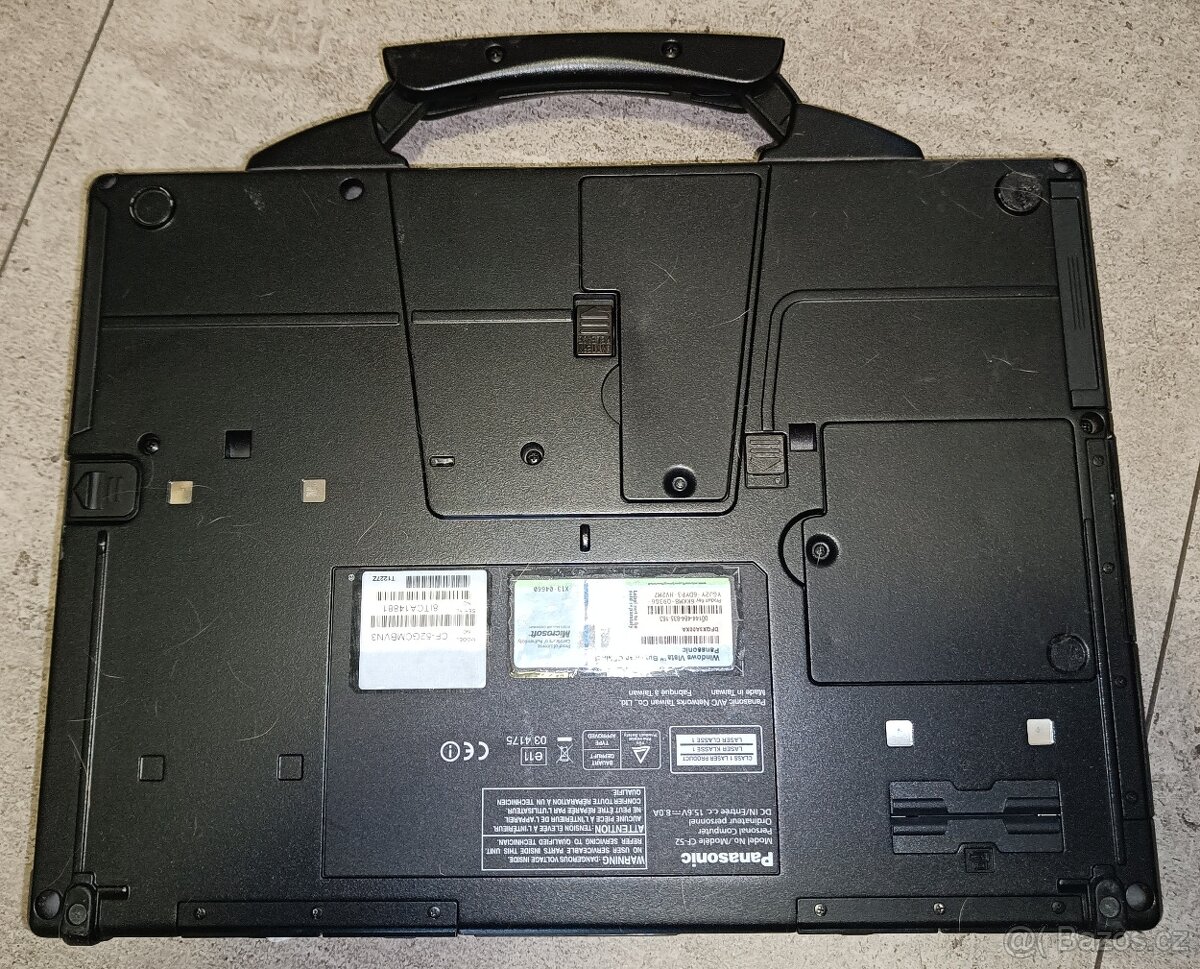Odolný Panasonic Toughbook CF-52,CPU P8400,SSD 240GB,RAM 4GB - 9