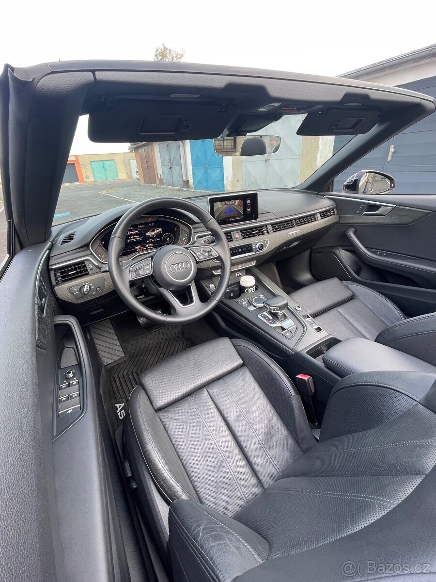 Audi A5 Cabriolet, 2.0TFSI STronic Quattro, 30 TKm, DPH - 9