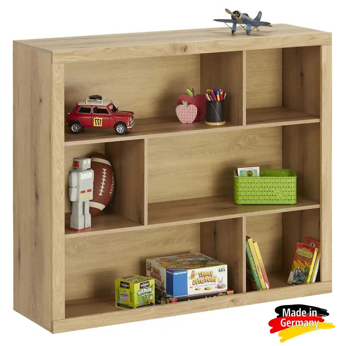 Studentský / dětský pokoj Berlin - Divoký dub masiv 6 ČÁSTÍ - 9