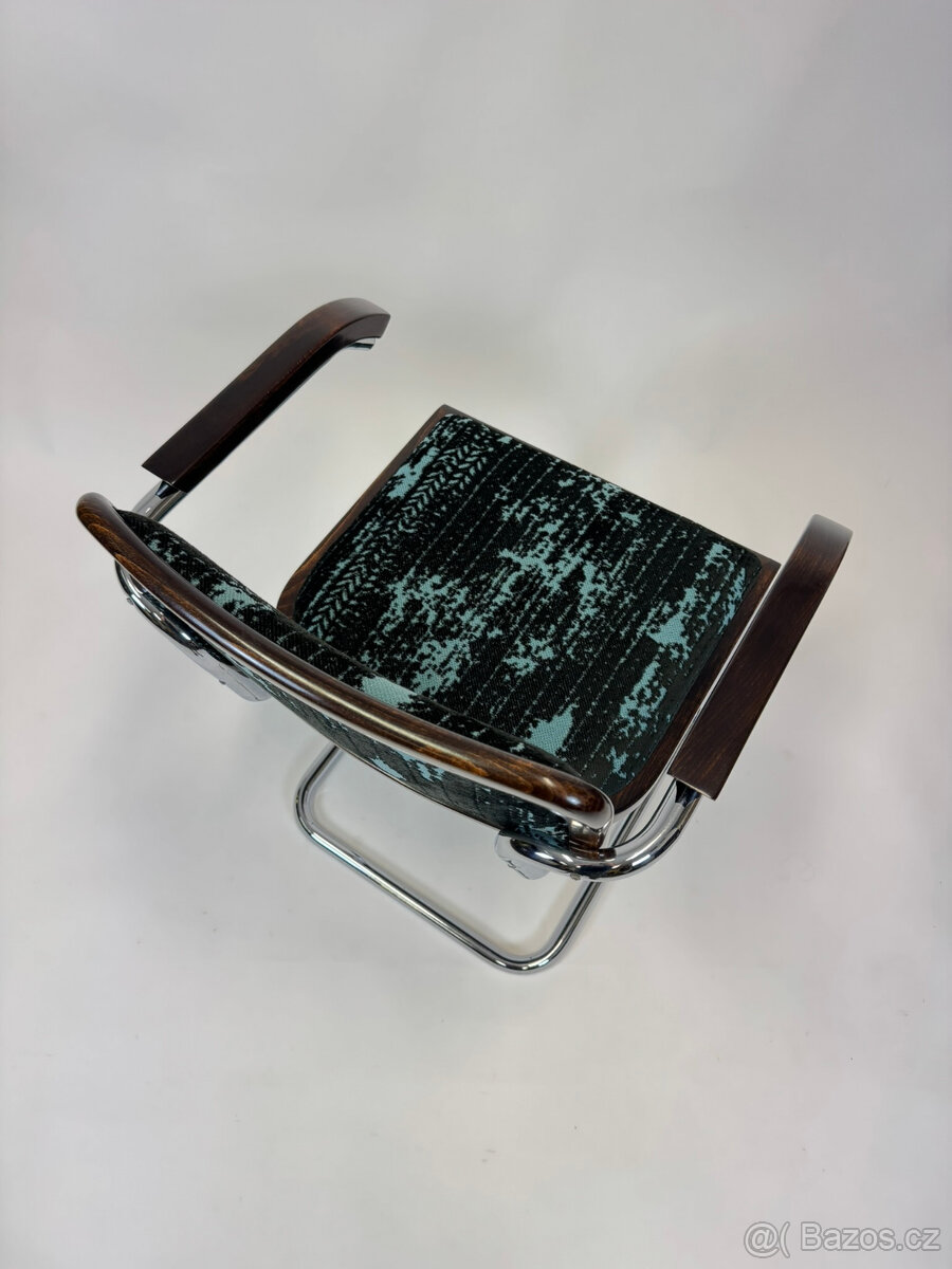 Luxusní křesla B64, Marcel Breuer, renovace, šelak - 9