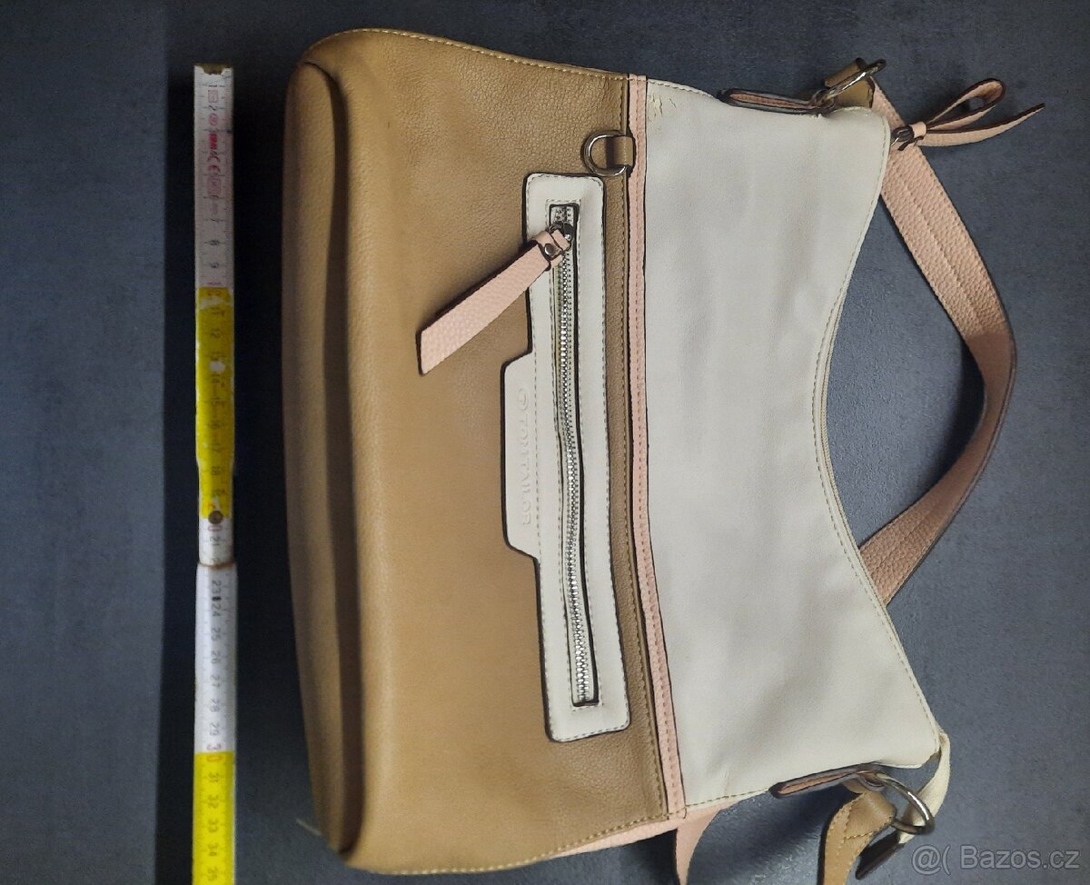 Dámská kožená kabelka Tom Tailor, použité - 9