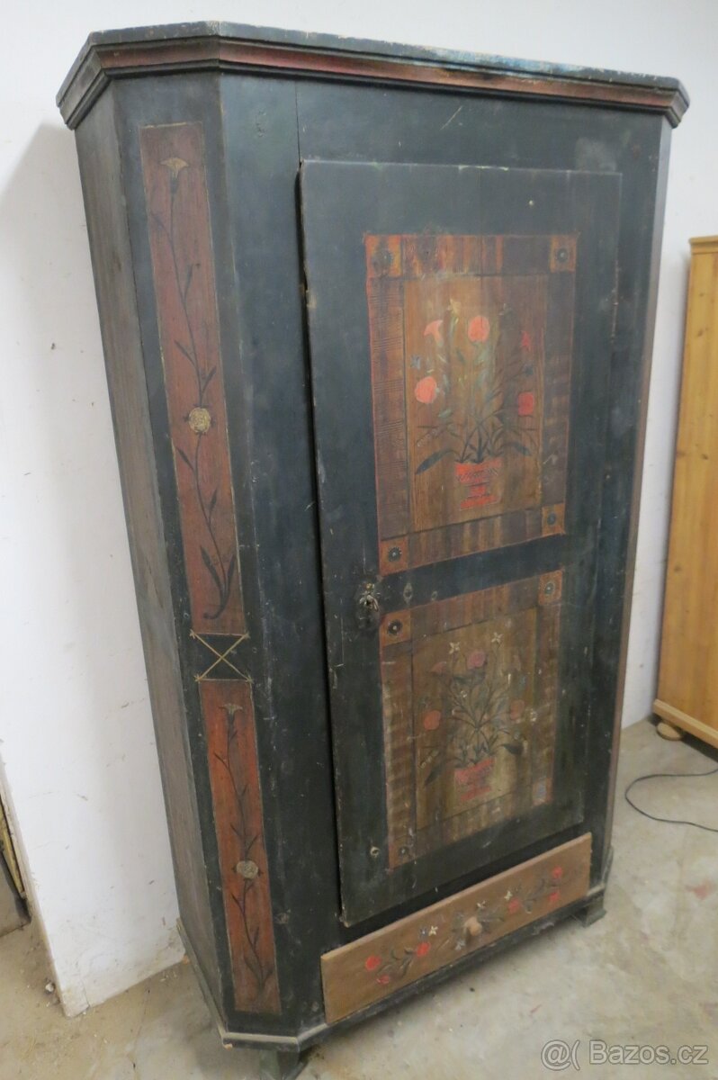 Malovaná skříň ze Šumavy - 9