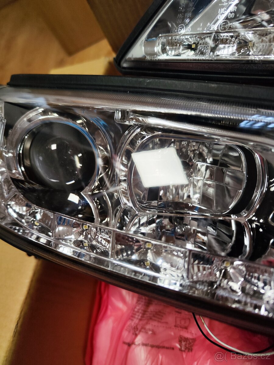 Přední světla OPEL VECTRA B 95-98- CHROM - 9