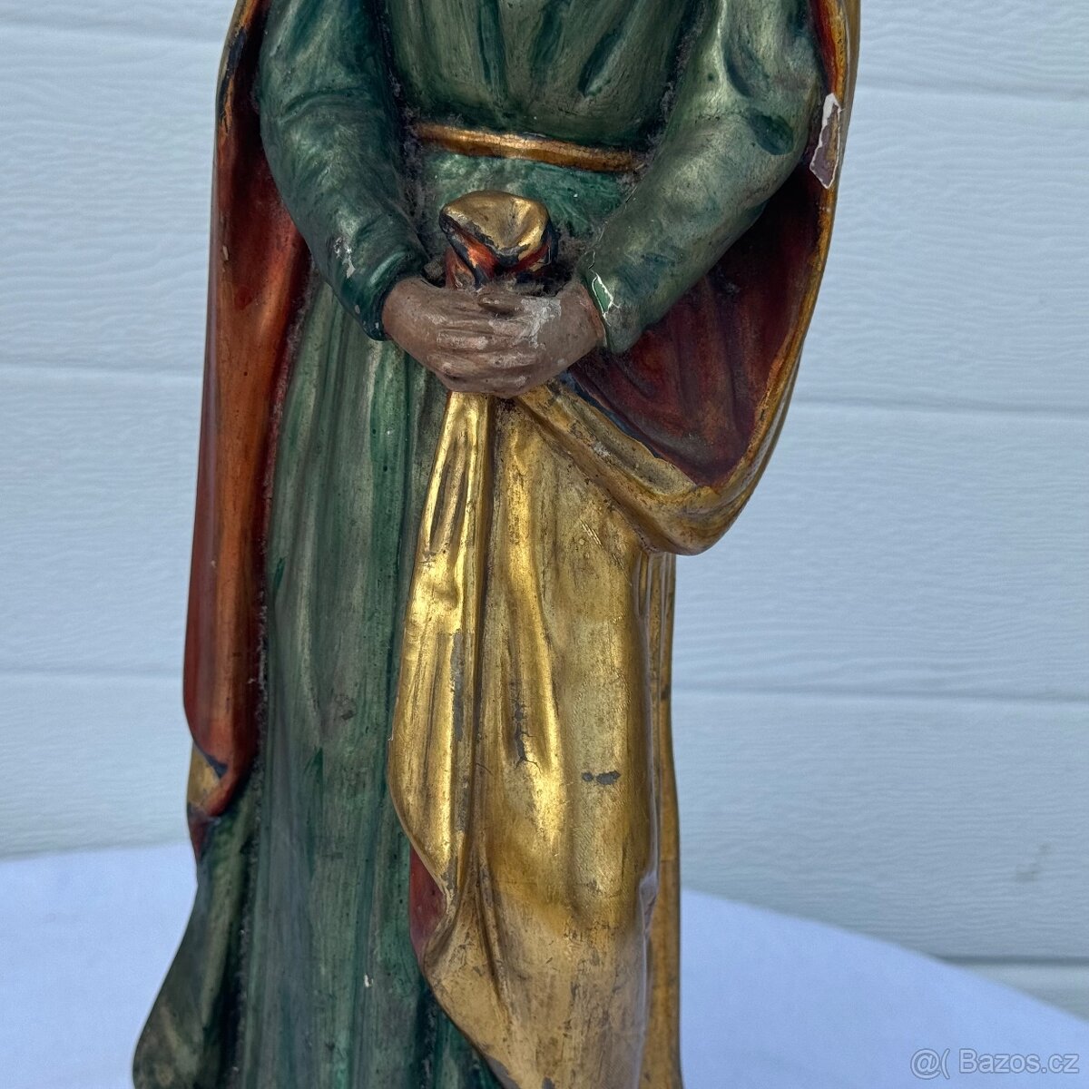 Starožitná socha sv.Jan Evangelista - 9