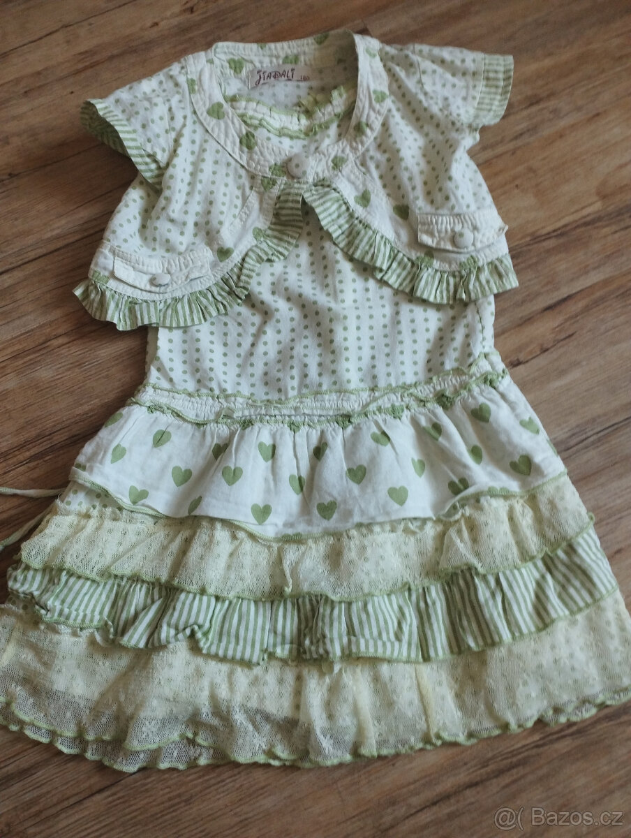 Dívčí šaty 3x šaty cena od 60 Kč - 9