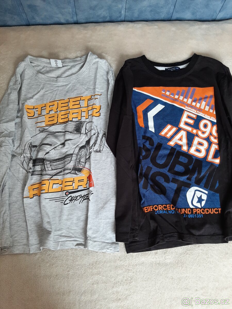 Trika s dl.rukávem vel.140 - 9