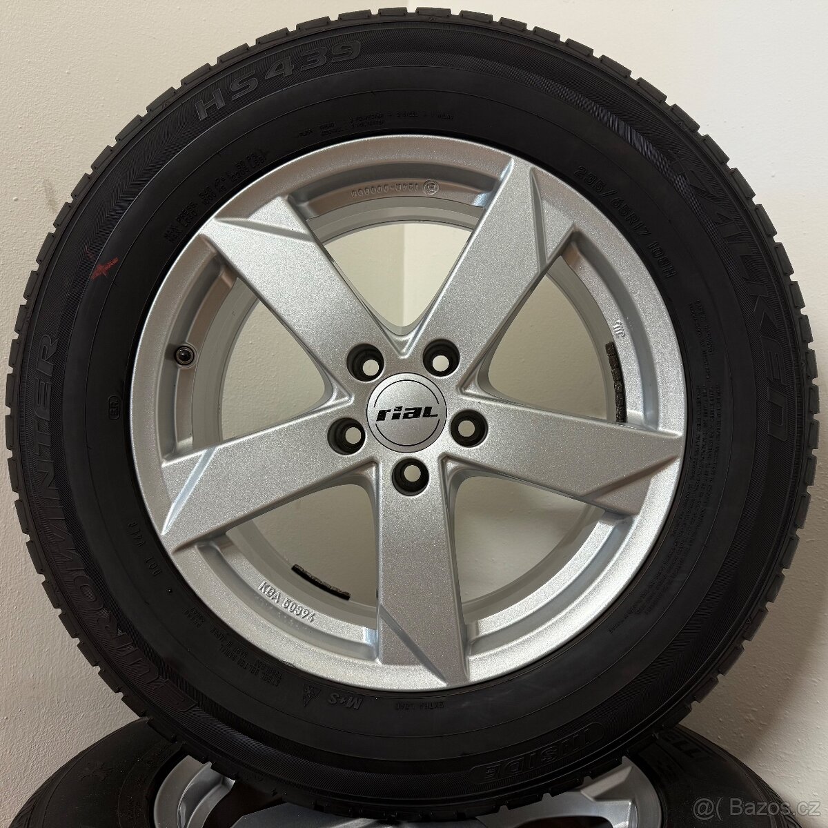 AUDI Q5 5x112 R17 ET38+ZIMNÍ 235/65R17 6mm - 9